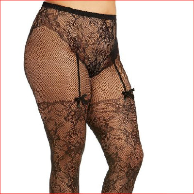 Dreamgirl Knitted Lace Pantyhose Queen