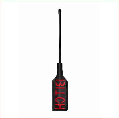 Crop BITCH Black & Red Small