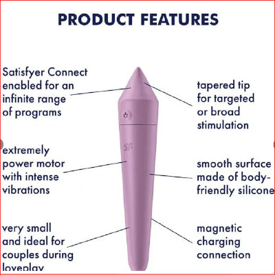 Satisfyer Ultra Bullet 8 - PP- Lilac