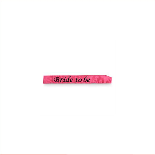 Bride To Be Flashing Sash