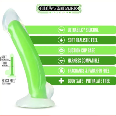 Neo Elite Glow Omnia 7" DD Dildo