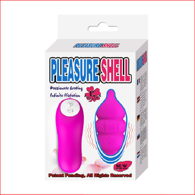 Pleasure Shell Ribbed Egg