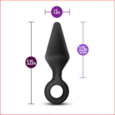 Anal Adventures Platinum Loop Plug Large