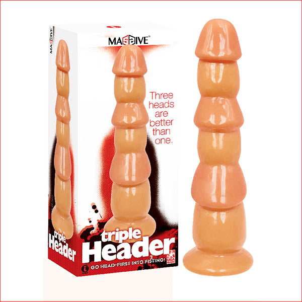 Massive Triple Header 3 Dick Head