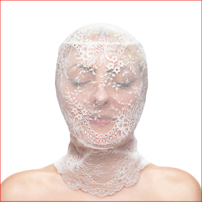 Fetish & Fashion - Lace Hood White