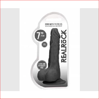 RealRock 7" with Balls Black