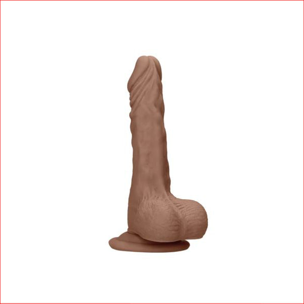 RealRock Dong & Balls 9" Tan