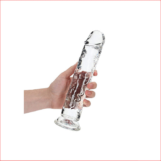 Crystal Clear 10" Straight Translucent
