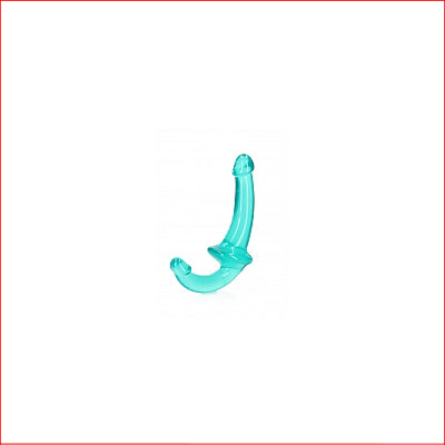 Crystal Clear 6" Strapless Strap-on Tur