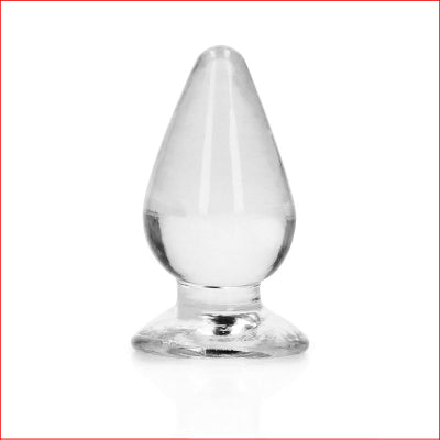Crystal Clear 4.5" Butt Plug Clear