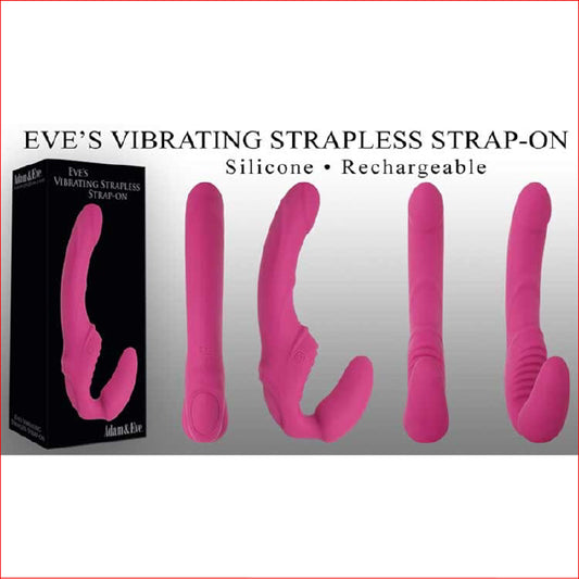 Adam & Eve Vibrating Strapless Strap On
