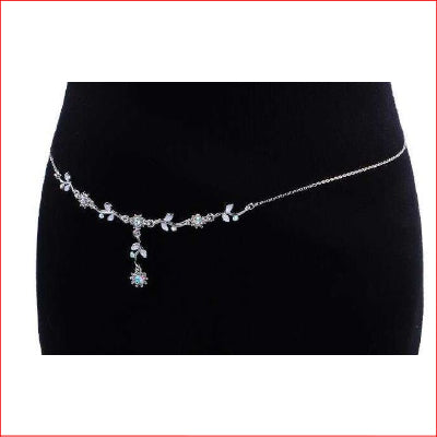 Diamonte Suspender Chain OS