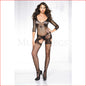 Floral Lace Open Thigh Cut Out