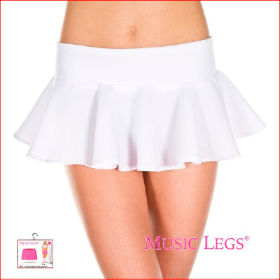 Wavy Skirt White