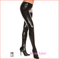 Wet Look Pantyhose Leggin Black OS