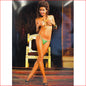 Baci - Adjustable Mesh Thong Green