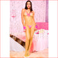 1522 - Bodystocking Neon Yellow