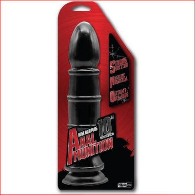 Anal Munition 10" Butt Plug with Suction