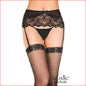 Lace & Mesh Garterbelt & G OS