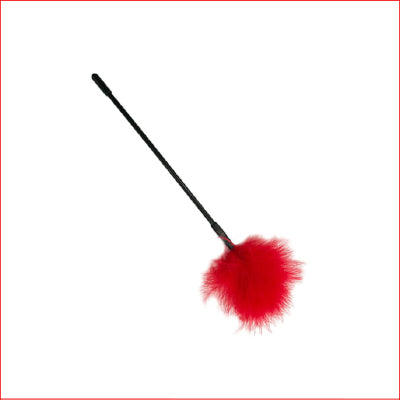 Feather Tickler Red