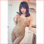 CindyLove Leopard Print Bodystocking