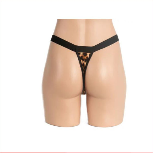 183 Leopard G-String Large