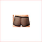 2310B Mens Mesh Boxer Black Large
