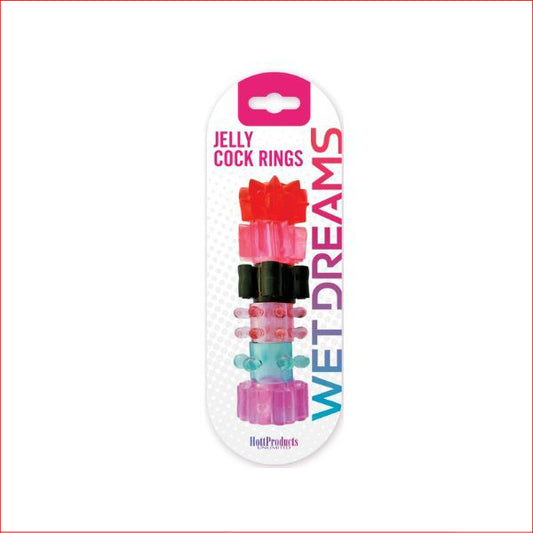 Wet Dreams Jelly Cock Rings