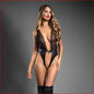 Domina Lock & Key Open Teddie Blk S/M