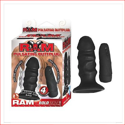 Ram Pulsating Butt Plug