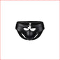 256 Mens Leather Look Jockstrap Black M
