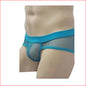 258 Mens Mesh Boxer Teal Large