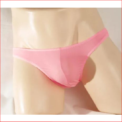 259 Mens Mesh Brief Pink Medium