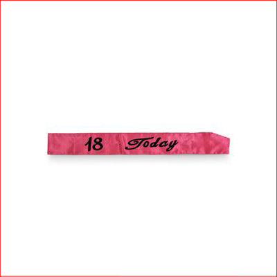 18 Today Flash Sash pnk/blk