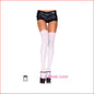 Opaque Thigh High White