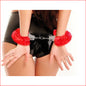 Fetish Fantasy Furry Cuffs Red