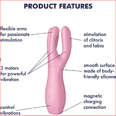 Satisfyer Thereesome 3 Pink