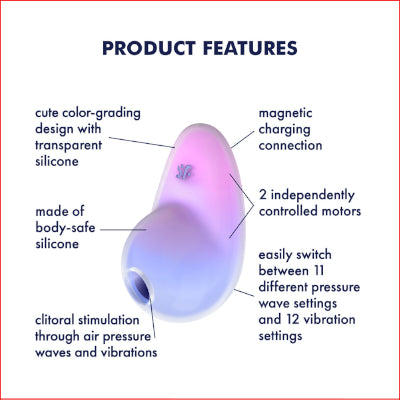 Satisfyer Pixie Dust Air Pulse Violet