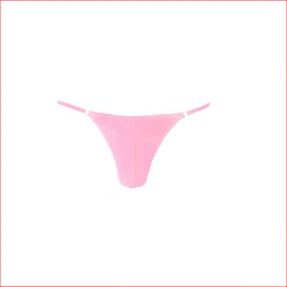 Mens Lycra G-String Light Pink L/XL