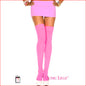 4745 Opaque Thigh High Neon Pink OS