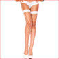 4924 Diamond Net Spandex White