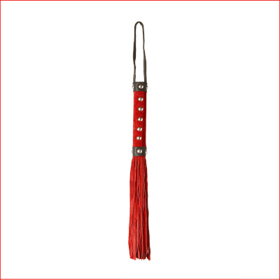 Whip Suede Flogger Red