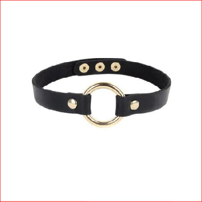 Choker with Gold Ring