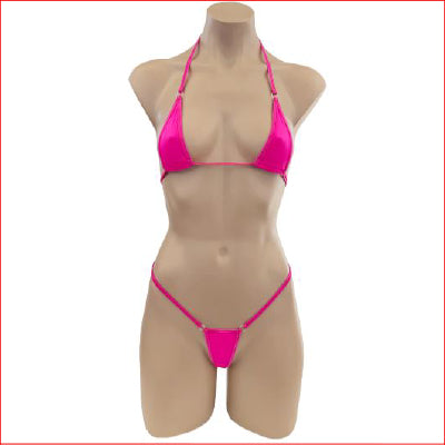 547 Micro Bikini Set Hot Pink