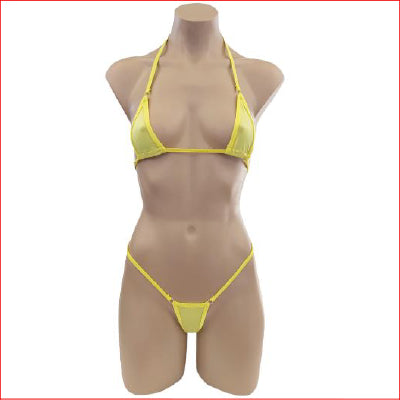 547 Micro Bikini Set Yellow