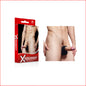 Xranger Scrotum Sleeve with Cock Ornament Black
