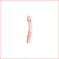 Double Ended Glass w/Twist Pink