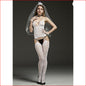 White Body Stocking White OS