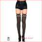 Kitty Face faux Thigh High Look Pantyhos
