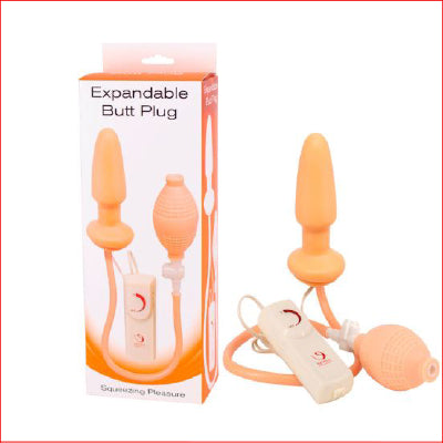 Expandable Butt Plug Squeezing Pleasure